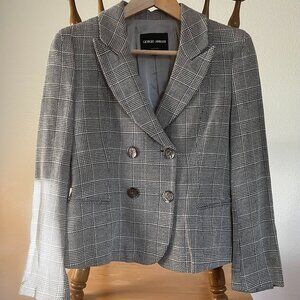 Giorgio Armani Wool Two-Button women’s blazer Sz 38